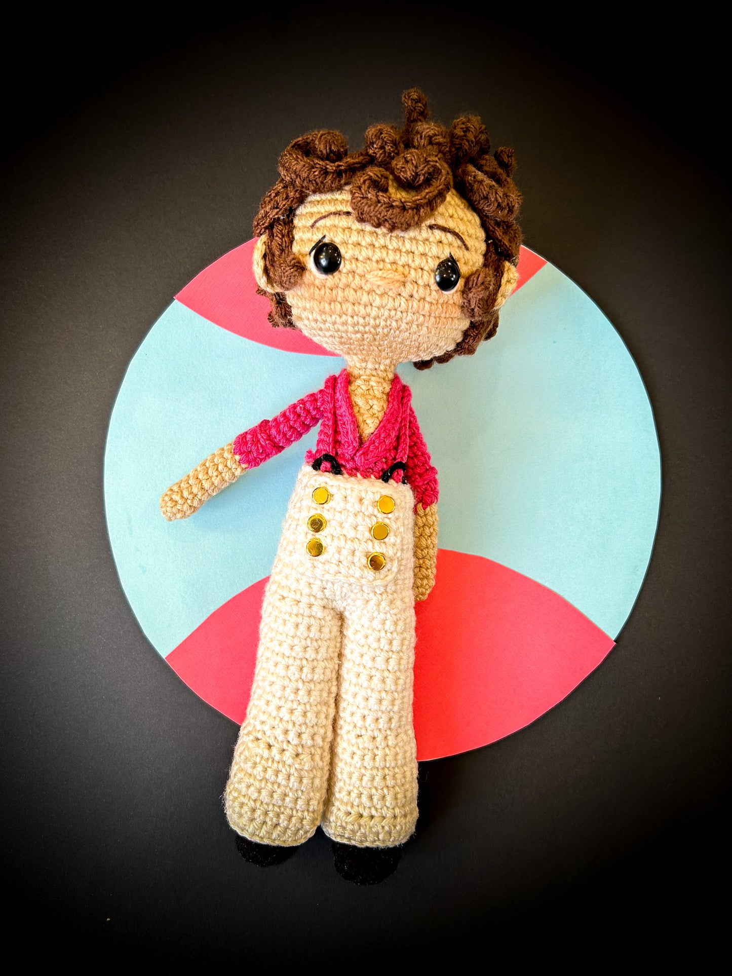 Unofficial Harry Styles Fine Line Amigurumi Crochet Pattern for Doll